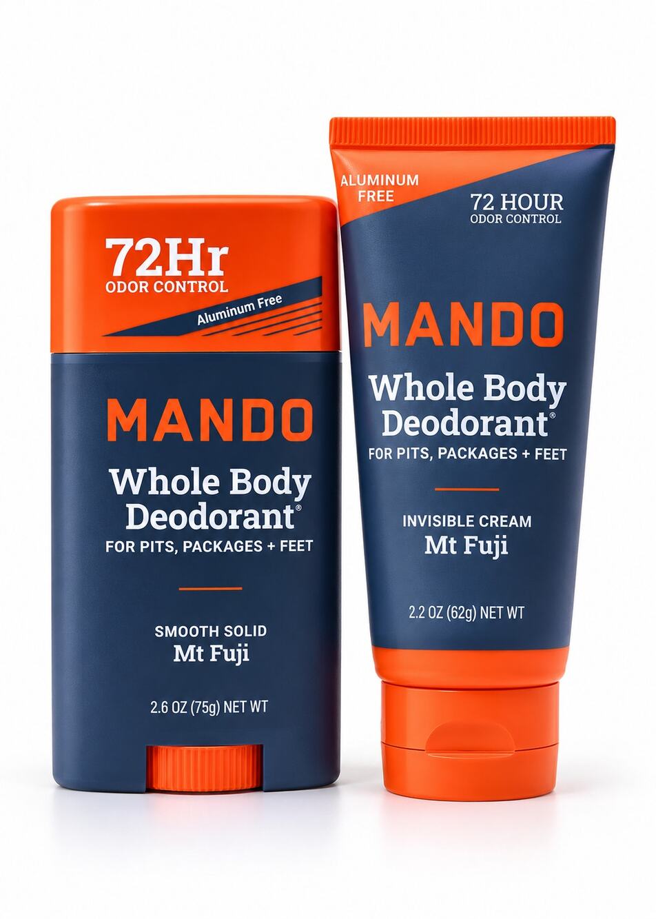 $10 Add-On Mando Mt Fuji Whole Body Deodorant 2 Piece Set
